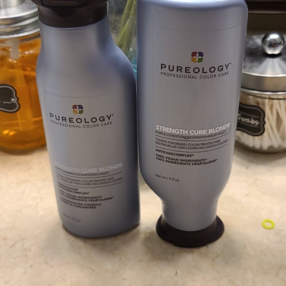 Pureology purple strengthing shampoo and condition